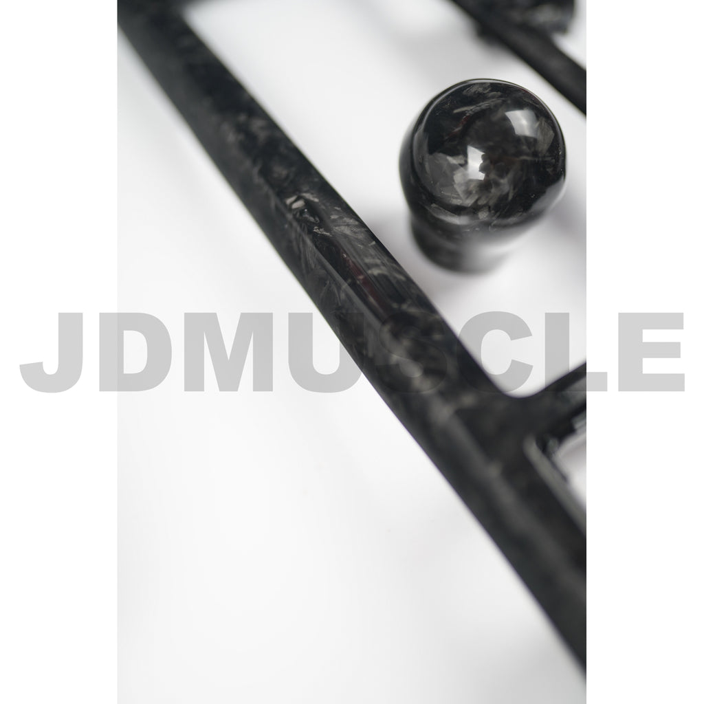 JDMuscle [08-21 STI] Carbon Fiber Cup Holder Trim Replacement