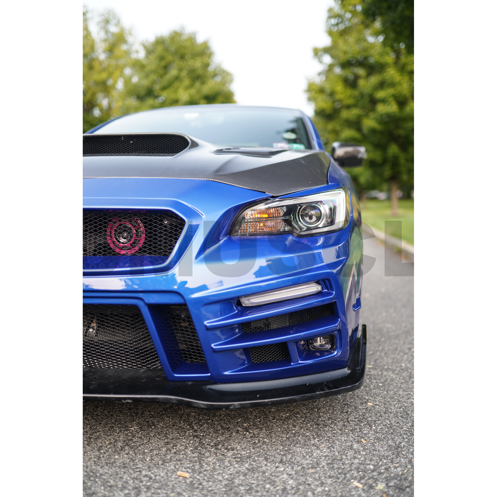 JDMuscle [15-21 WRX/STI] Paint-matched Headlight Eyelids