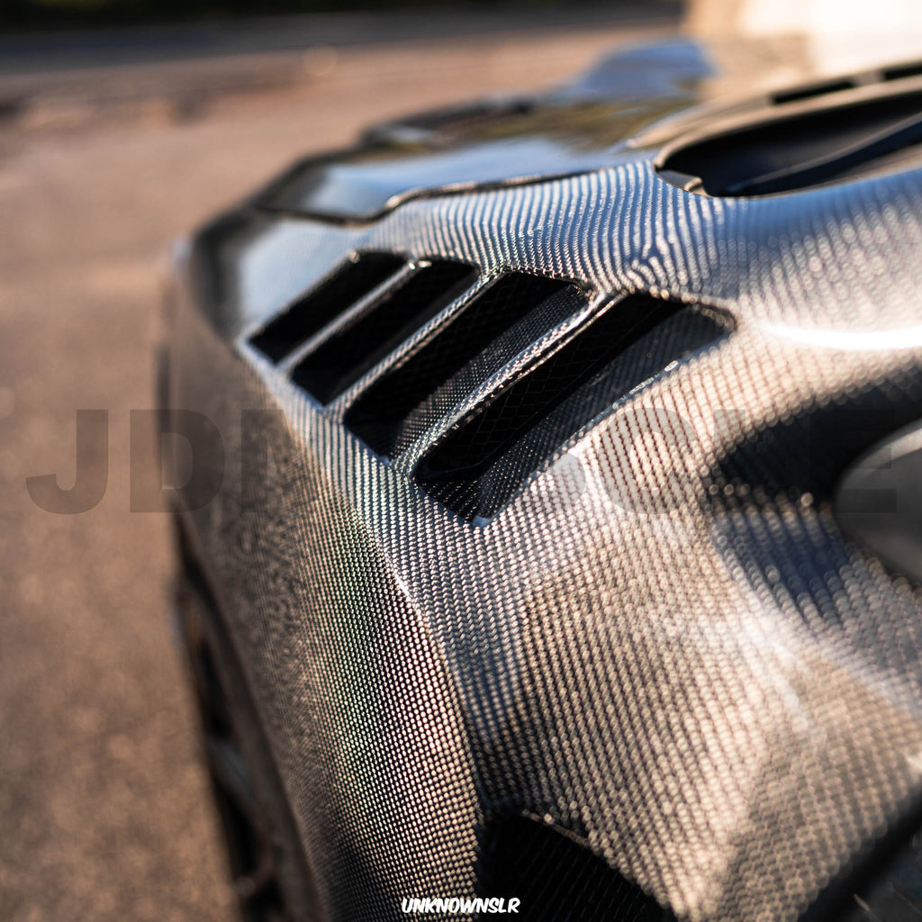JDMuscle [15-21 WRX/STI] Vented Fenders V1 | Carbo Fiber / FRP