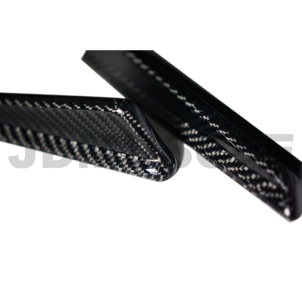 JDMuscle [15-21 WRX/STI] Tanso Carbon Fiber/Painted Canards V1