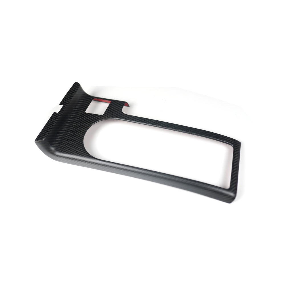 JDMuscle [15-21 WRX] Tanso Dry Carbon Fiber Cup Holder Cover