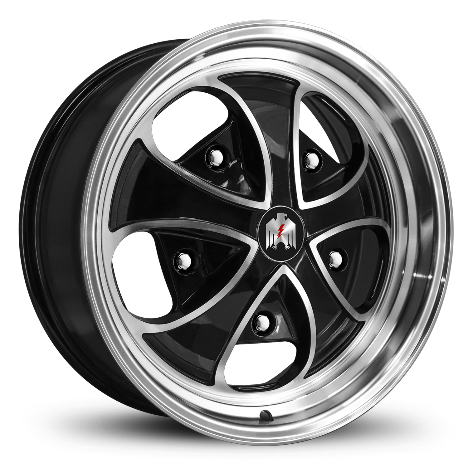 Falcon | Gloss Black Machined