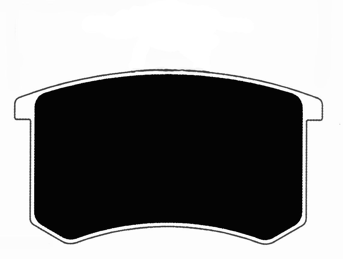Porterfield Brake Pads for 1980 LOTUS ESPRIT ATE Caliper
