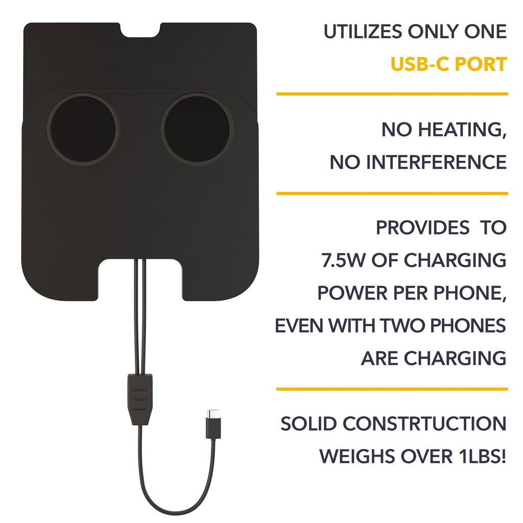 MagSafe Compatible Dual Wireless Charger | Lucid Air