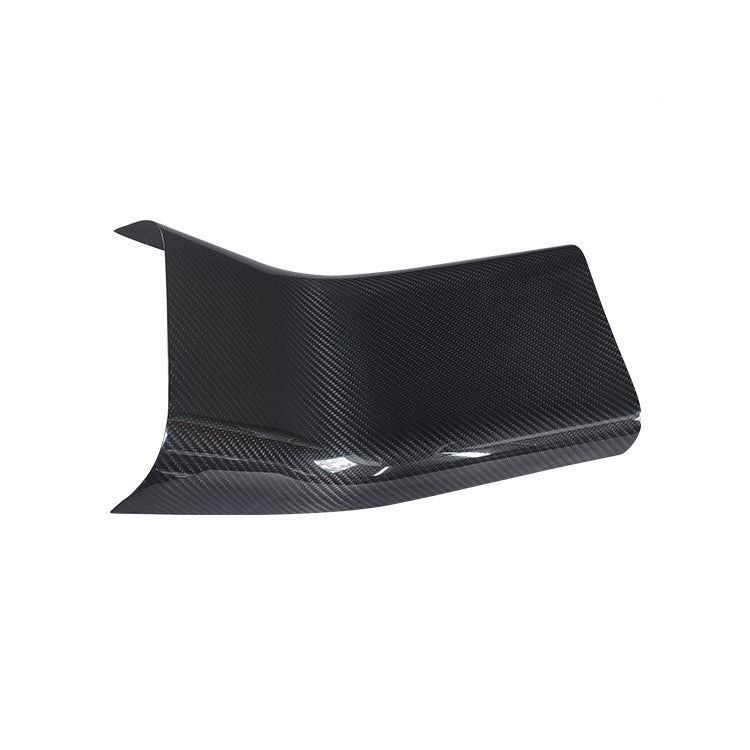 Model 3 / Y Backseat Center Console Base Cap - Carbon Fiber Interior Mods