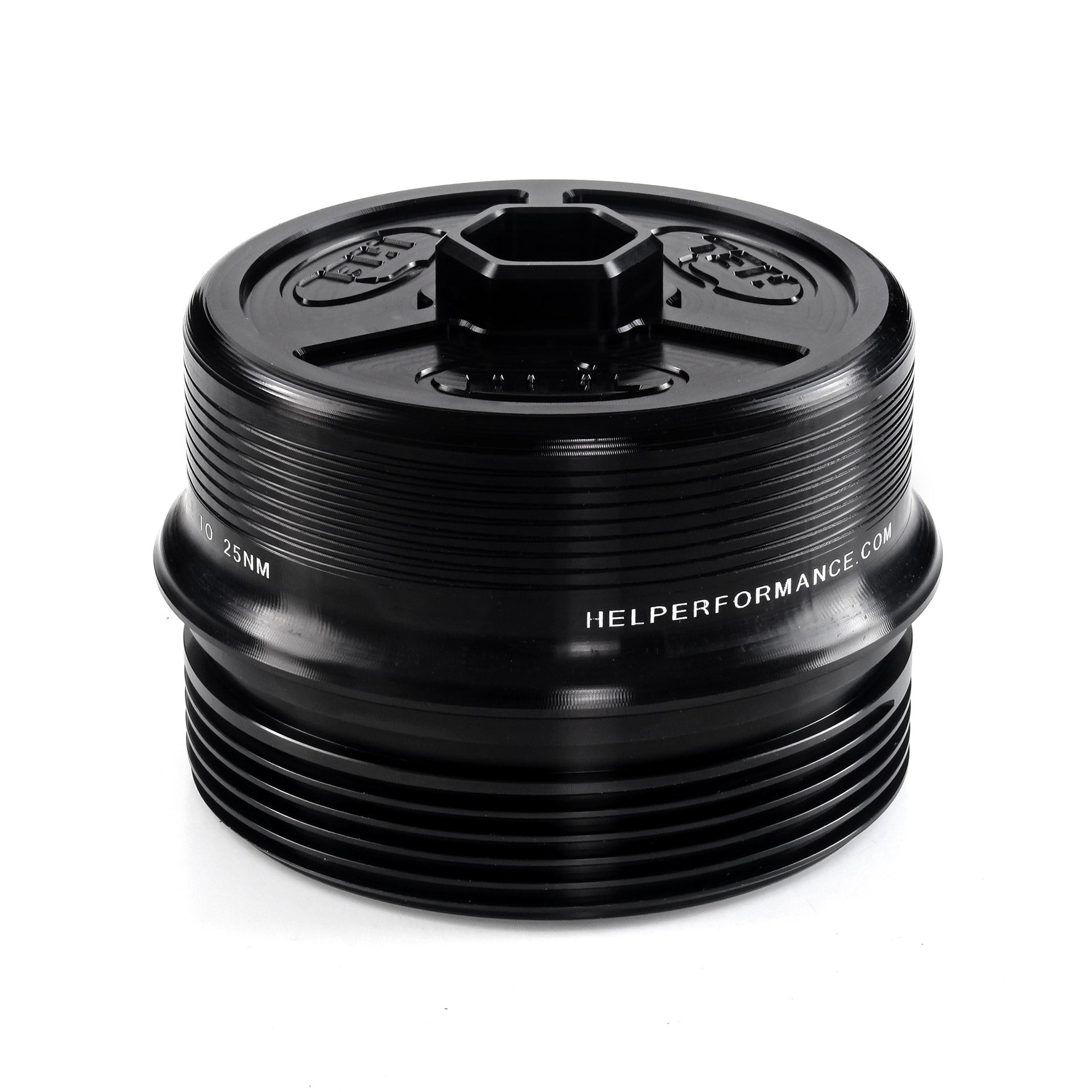 HEL Performance Solid Billet Aluminum Oil Filter Cap for BMW N20 N26 N51 N52 N53 N54 N55 S55 M2 M3 M4
