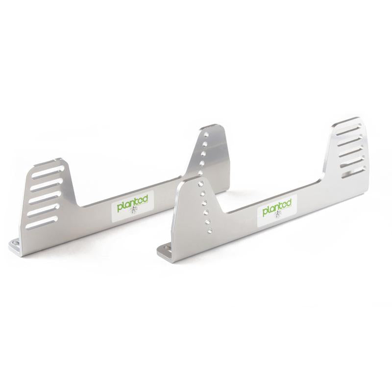 Planted Aluminum 90 Degree Universal Seat Side Mount - Grey