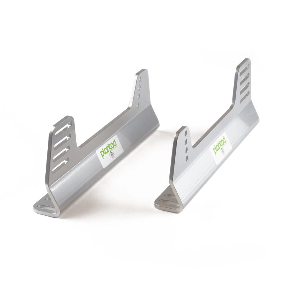 Planted Aluminum Offset Universal Seat Side Mount - Grey