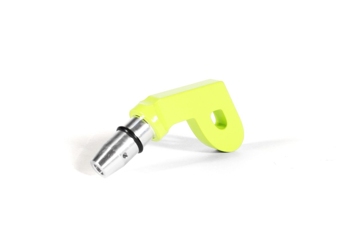 Perrin Aluminum 15-25 WRX "P" Style Dip Stick Handle Neon Yellow Finish FA20 / FA24 | PSP-ENG-720NY
