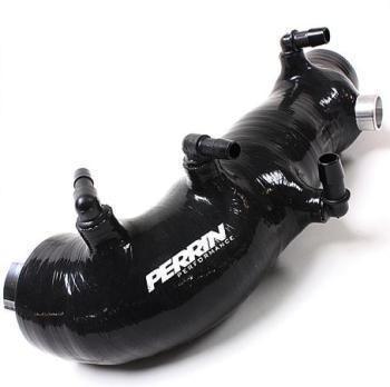 Perrin 02-07 WRX / 04-21 STI / 04-08 FXT Turbo Inlet Hose 3in Black | PSP-INT-410BK