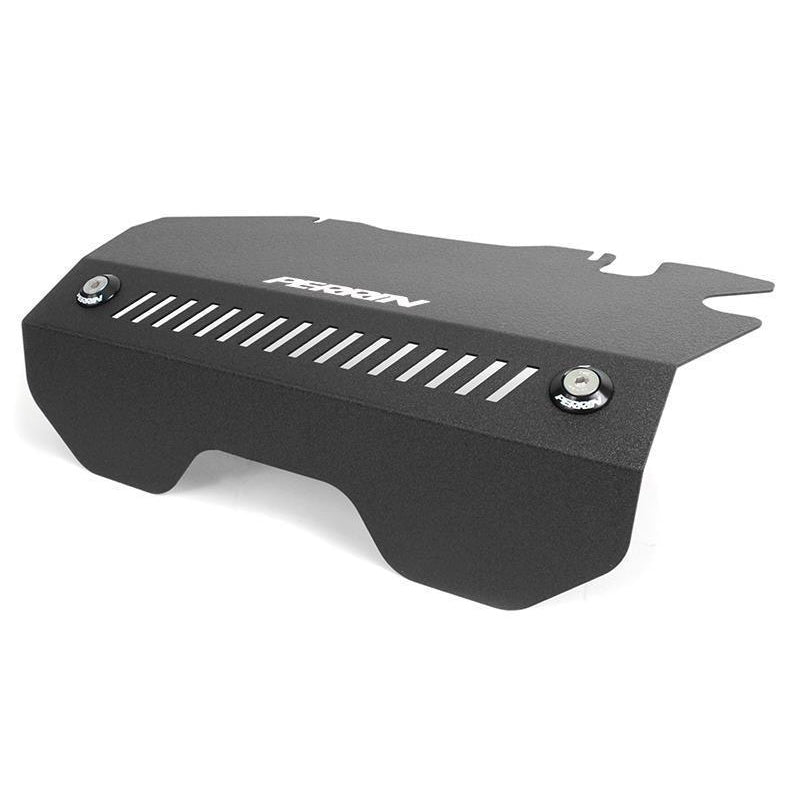 Perrin [15-21 WRX] Black Pulley Cover | PSP-ENG-152BK