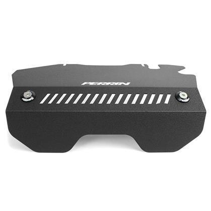 Perrin [15-21 WRX] Black Pulley Cover | PSP-ENG-152BK