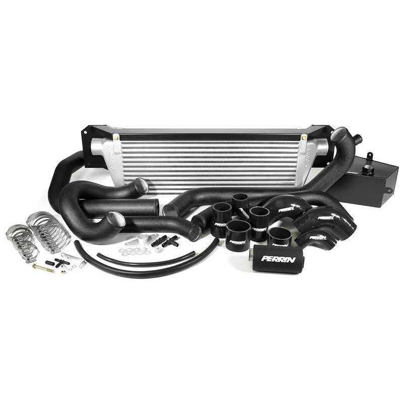 Perrin Performance Front Mount Intercooler | Black Pipes/Black Couplers Only WRX STI 15-2020 | PSP-ITR-438-2BK/BK