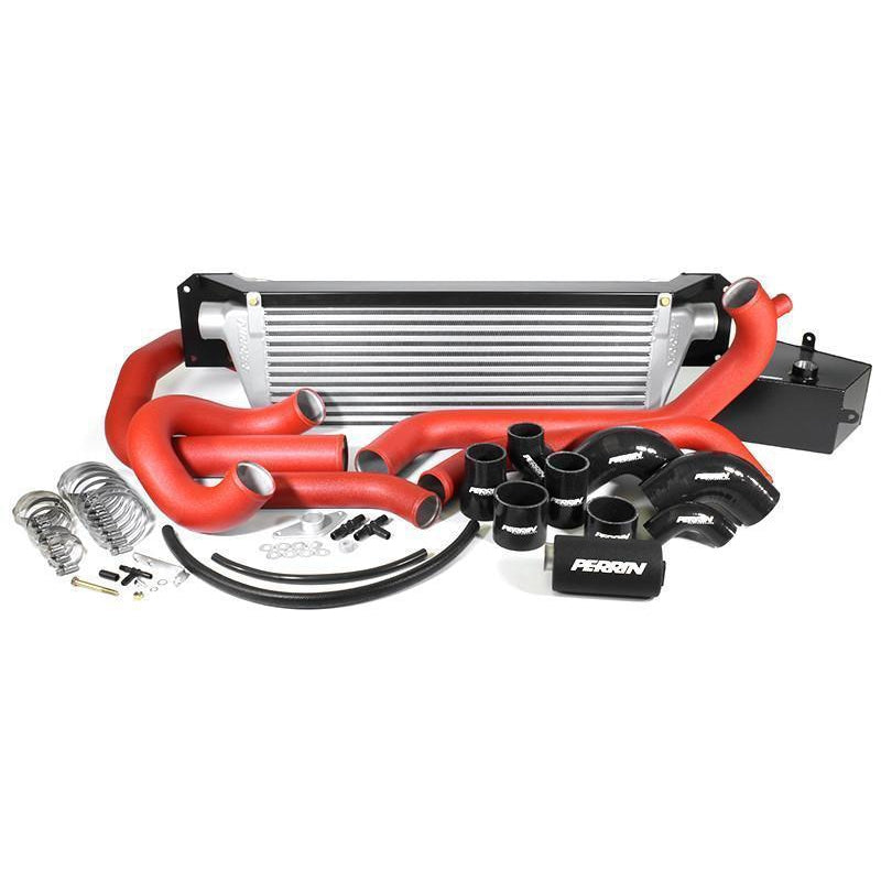 Perrin Performance Front Mount Intercooler | Black Pipes/Black Couplers Only WRX STI 15-2020 | PSP-ITR-438-2BK/BK