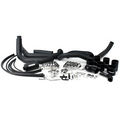 Perrin Front Mount Intercooler Piping Kit Black w/ Black Silicone WRX 2008-2014 | PSP-ITR-436-2BK/BK