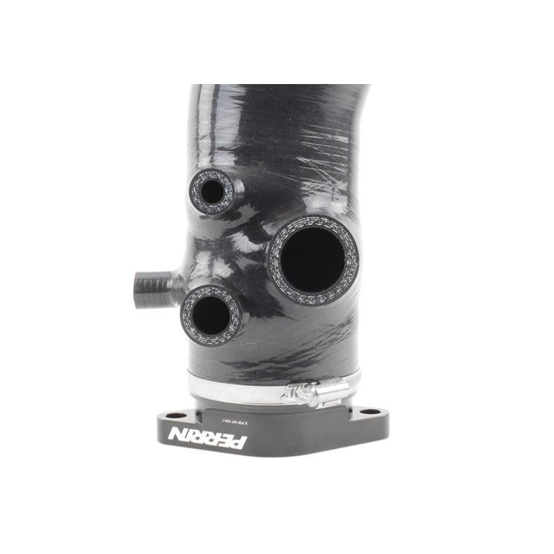 Perrin [15-21 WRX] Red 3in Turbo Inlet Hose w/ Nozzle | PSP-INT-424RD
