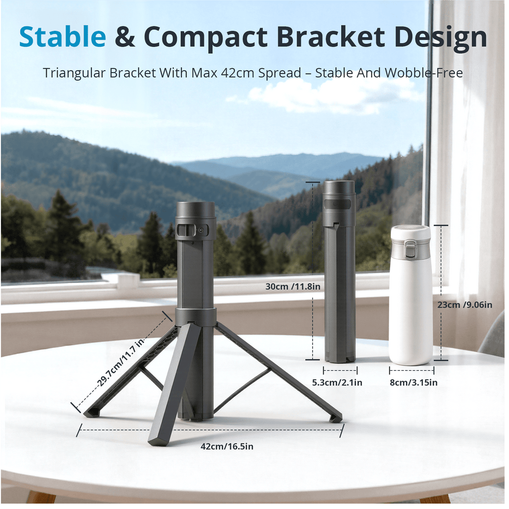 Portable Power Bank & Battery Pack for Starlink Mini | 45000mAh Battery Tripod Stand