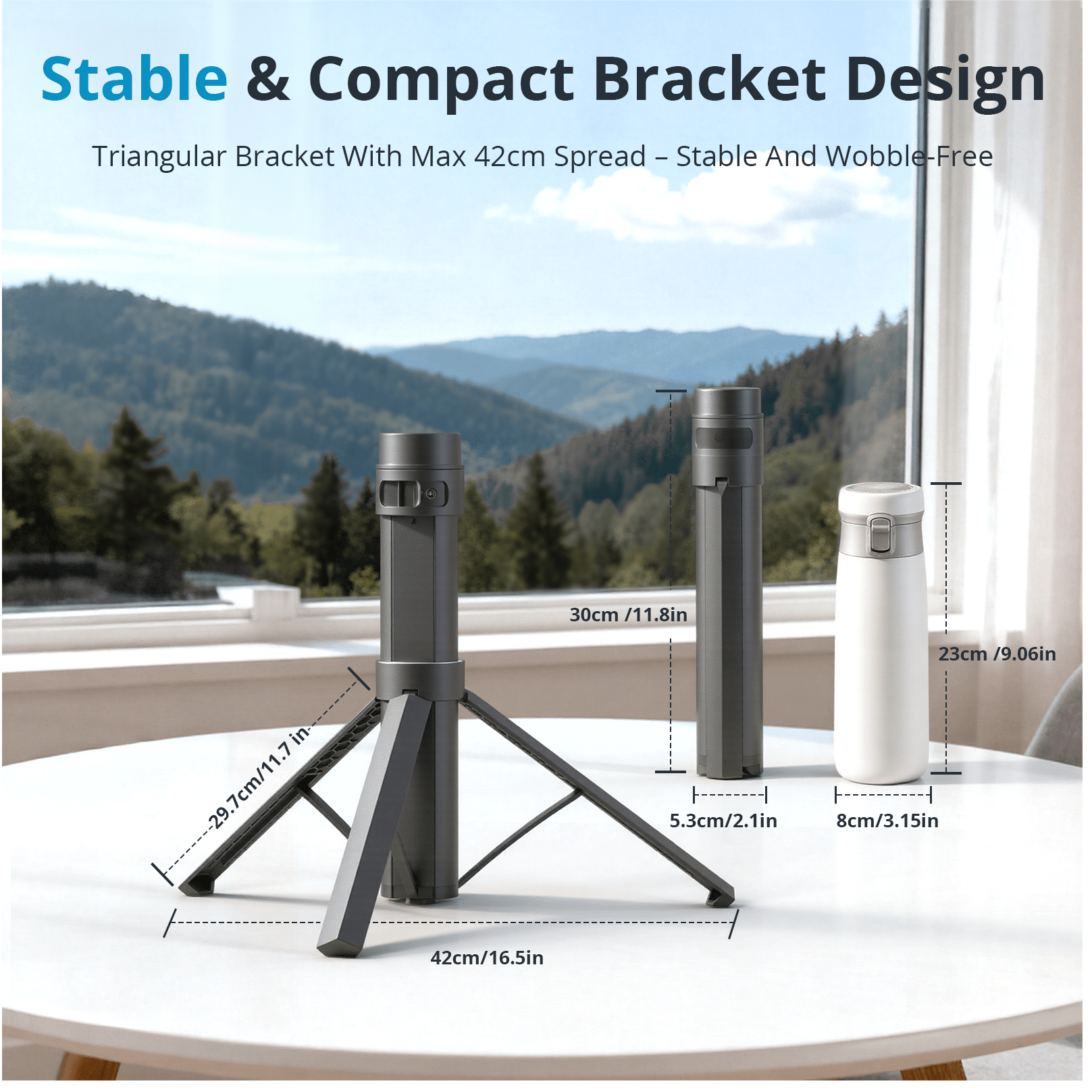 Portable Power Bank & Battery Pack for Starlink Mini | 45000mAh Battery Tripod Stand