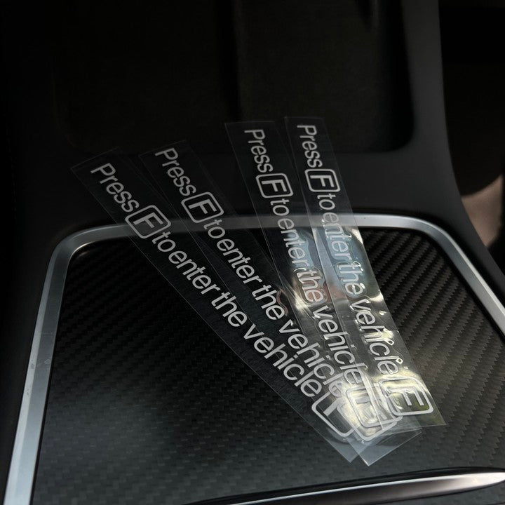 Reflective Safety Stickers (5-Pack) | Night Visibility | Waterproof PVC | Universal