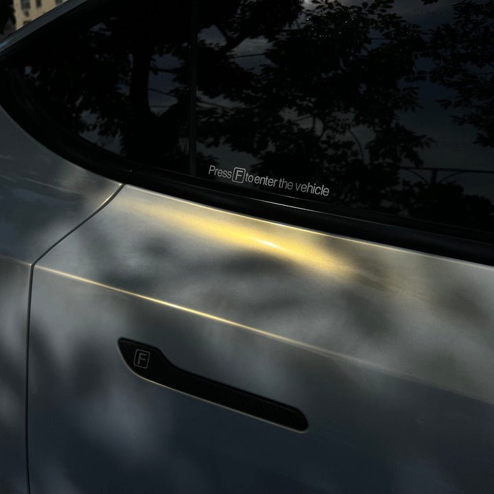 Reflective Safety Stickers (5-Pack) | Night Visibility | Waterproof PVC | Universal