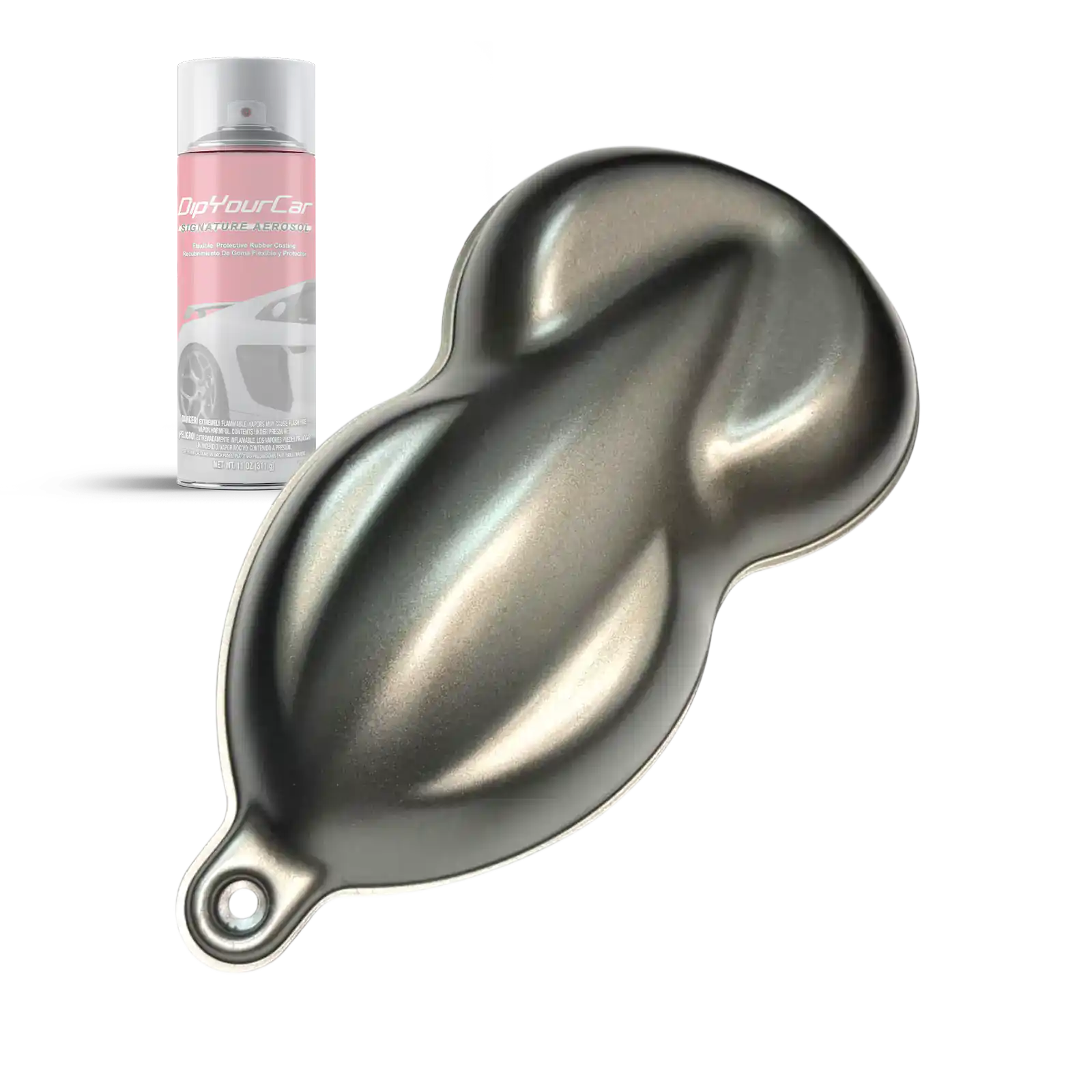 Raw Titanium TopCoat Aerosol