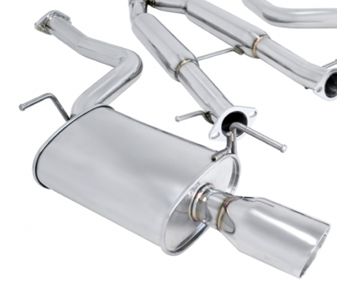 Megan Racing Cat Back Exhaust Midpipe for Infiniti G37 4-Door (2009+) - 3" Piping, T-304 Stainless Steel