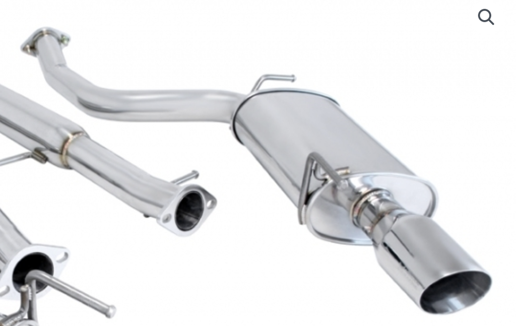 Megan Racing Cat Back Exhaust Midpipe for Infiniti G37 4-Door (2009+) - 3" Piping, T-304 Stainless Steel