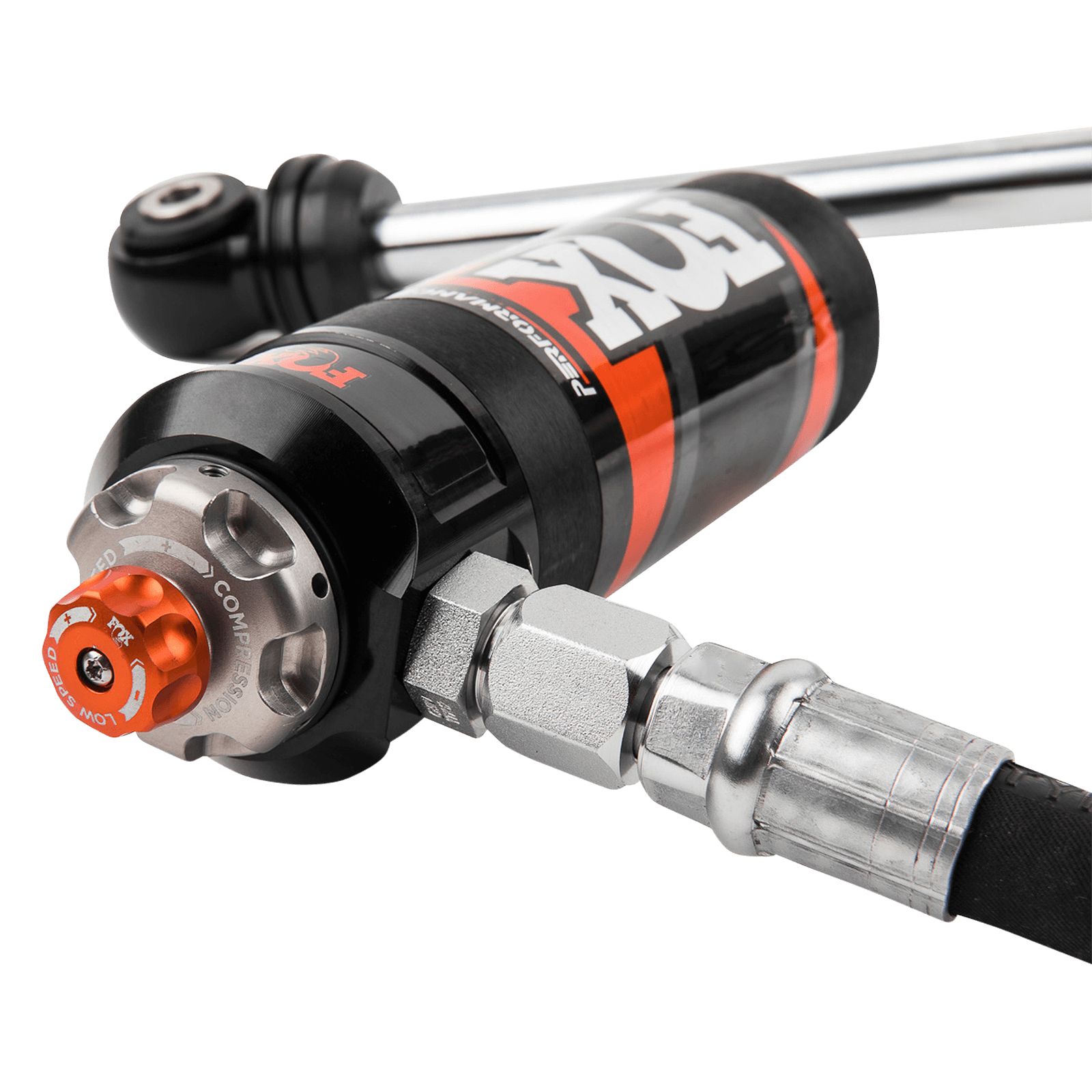 FOX 2.5 Reservoir Front Shocks Adjustable | Performance Elite | 4.5-6 Inch Lift | Wrangler JL (18-25)