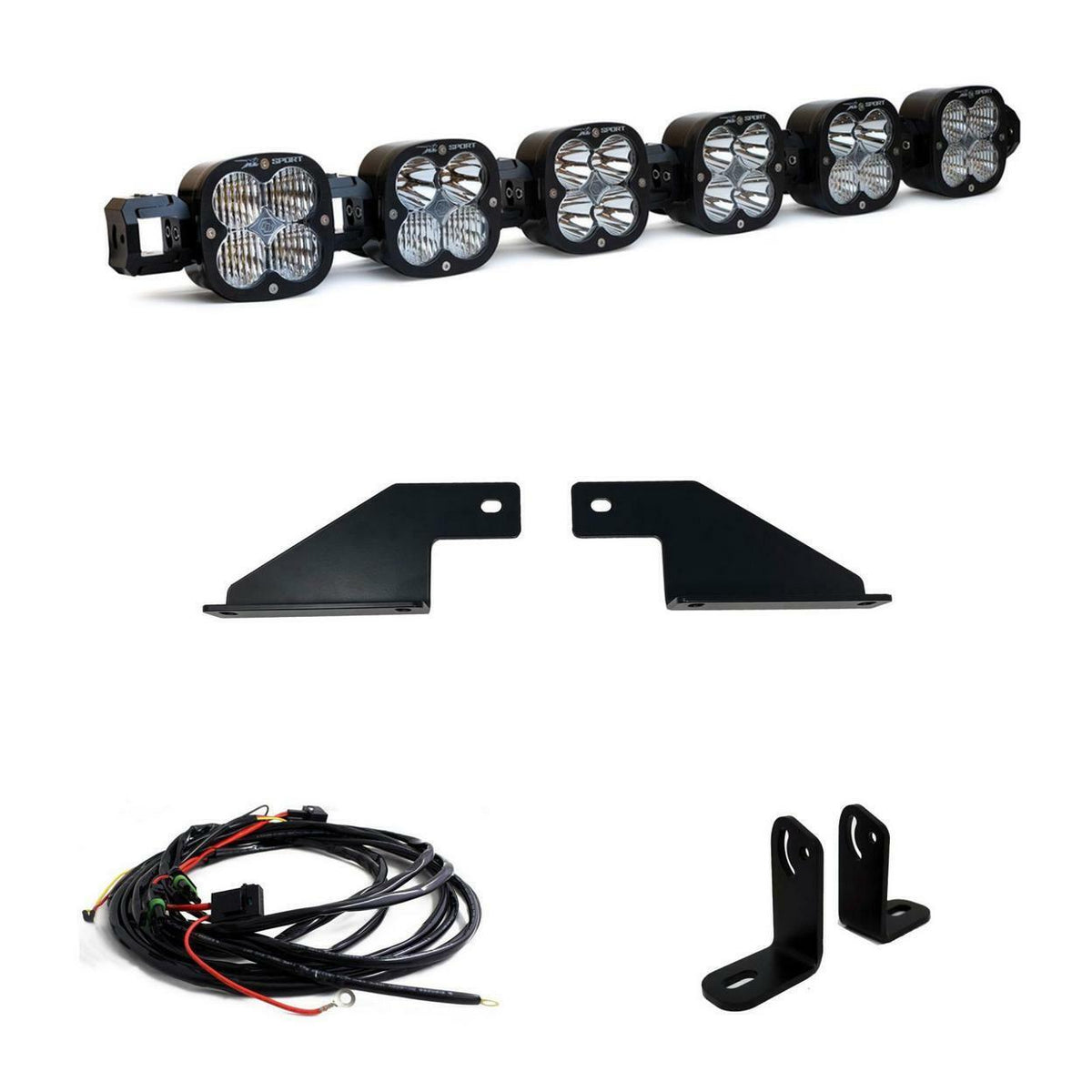 Baja Designs 6 XL Linkable Light Kit | 2021+ Ford Raptor