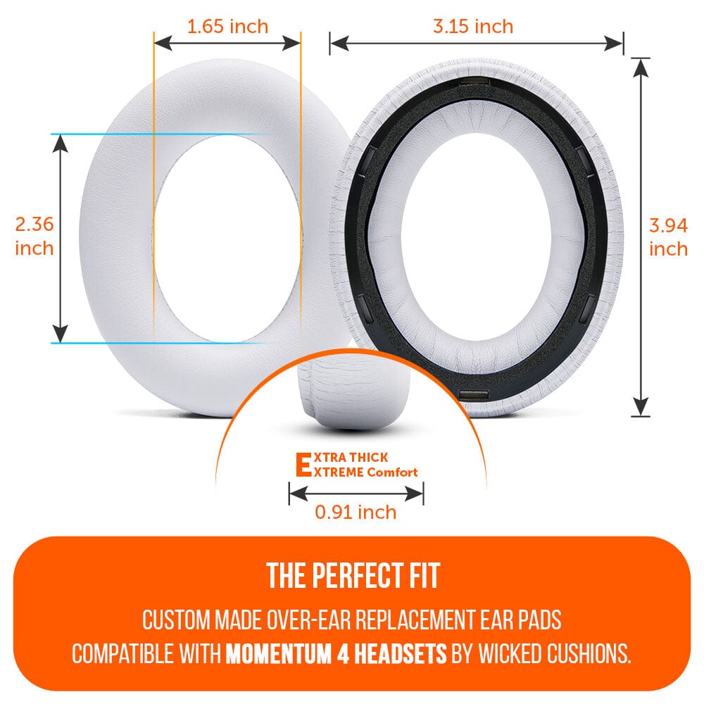 Sennheiser Momentum 4 Earpads - WC PadZ Momentum 4