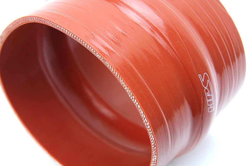 HPS 8" ID, 6" Length, Silicone Straight Hump Coupler Hose Hot Side, Ultra High Temp 6-ply Aramid Reinforced, Max. Temperature: 500F, 200mm ID