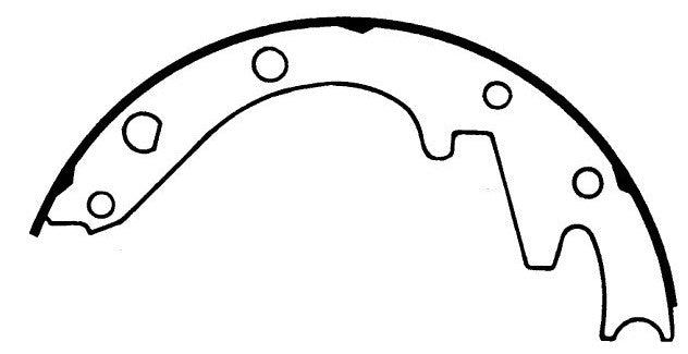 Porterfield Brake Shoes for 1968 FORD MUSTANG V6 w/Front Drums