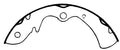 Porterfield Brake Shoes for 1975 MAZDA RX 2