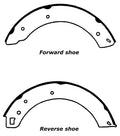 Porterfield Brake Shoes for 1981 LOTUS ELITE