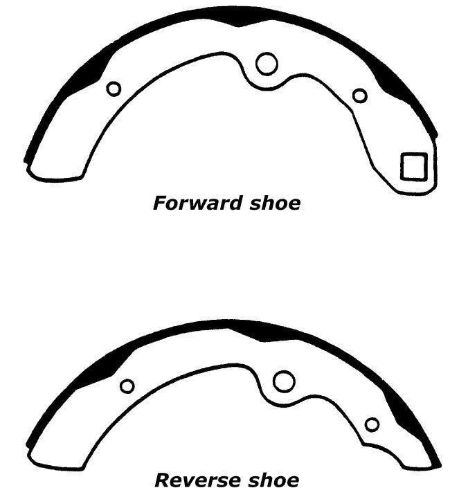 Porterfield Brake Shoes for 1974 NISSAN 260Z