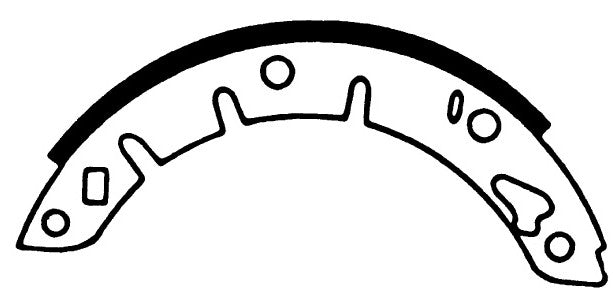 Porterfield Brake Shoes for 1965 MG MGB