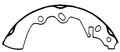 Porterfield Brake Shoes for 1979 MAZDA 626