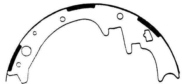 Porterfield Brake Shoes for 1974 DODGE CHALLENGER