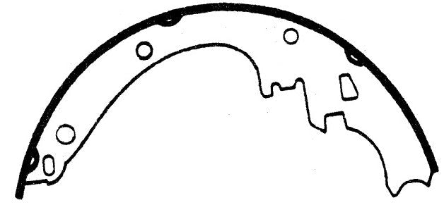 Porterfield Brake Shoes for 1997 DODGE RAM 1500 2WD