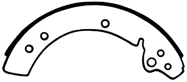 Porterfield Brake Shoes for 1971 VOLVO P1800