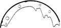 Porterfield Brake Shoes for 1998 GMC YUKON 4WD 4DR 11" Rear Shoe
