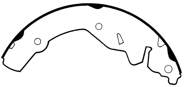Porterfield Brake Shoes for 1993 DODGE DAYTONA w/Rear Drums