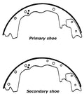 Porterfield Brake Shoes for 1998 FORD F350 1 Ton 4WD DRW  3 1/2