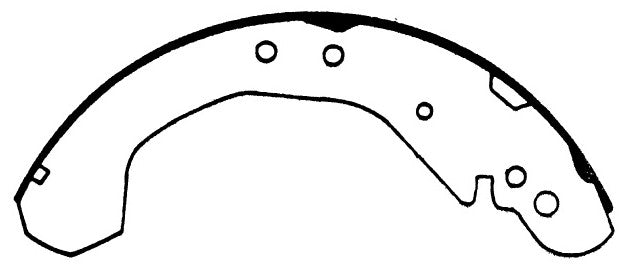 Porterfield Brake Shoes for 1990 GMC C1500 2WD Std Cab Std Ch