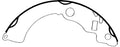 Porterfield Brake Shoes for 1997 SUZUKI SWIFT 3 Door R/Drums