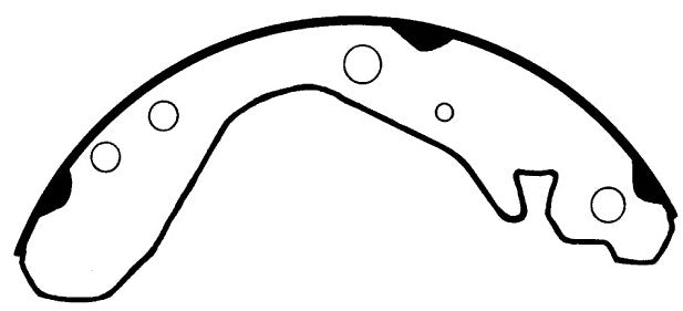 Porterfield Brake Shoes for 2002 HONDA INSIGHT M/T