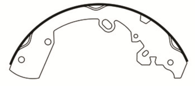 Porterfield Brake Shoes for 2005 DODGE DAKOTA 4WD