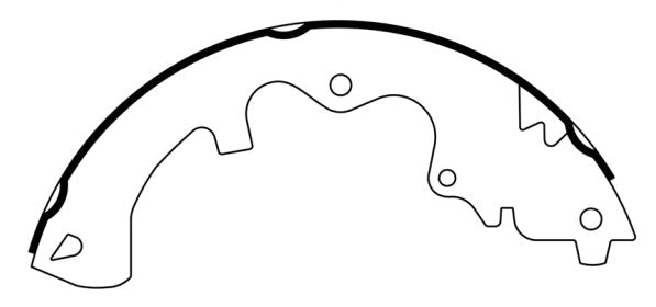 Porterfield Brake Shoes for 2011 FORD ESCAPE