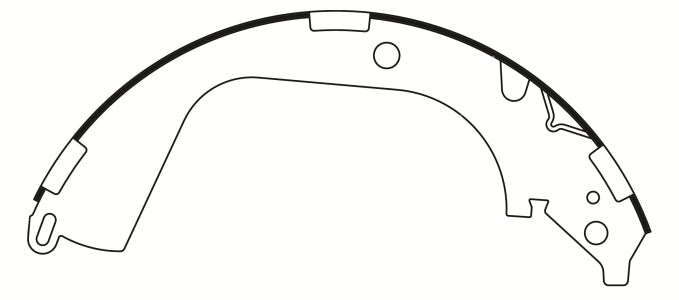 Porterfield Brake Shoes for 2011 GMC CANYON
