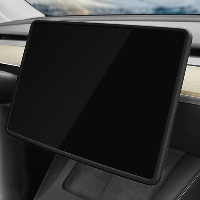 Silicone Central Screen Protector Frame for Model 3 / Y